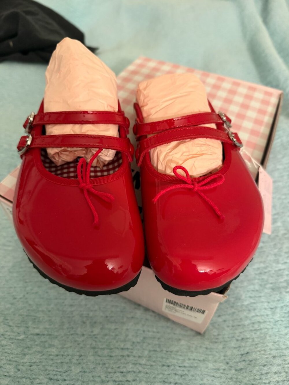 Scala Mules - Repetto x Birkenstock Flame Red